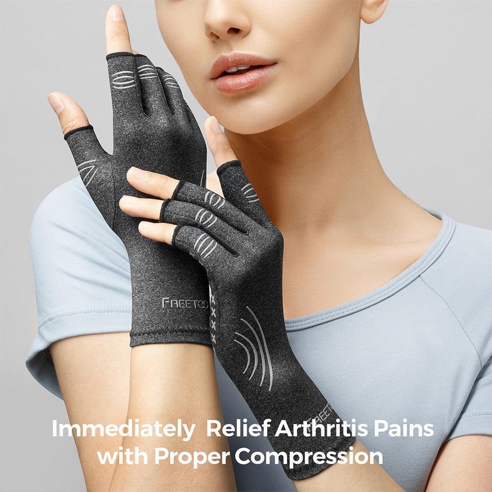 Arthritis Gloves for Women for Pain, Strengthen Compression Gloves - FREETOO