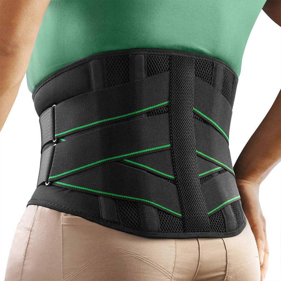 3D Knit back brace with back support panel FREETOO